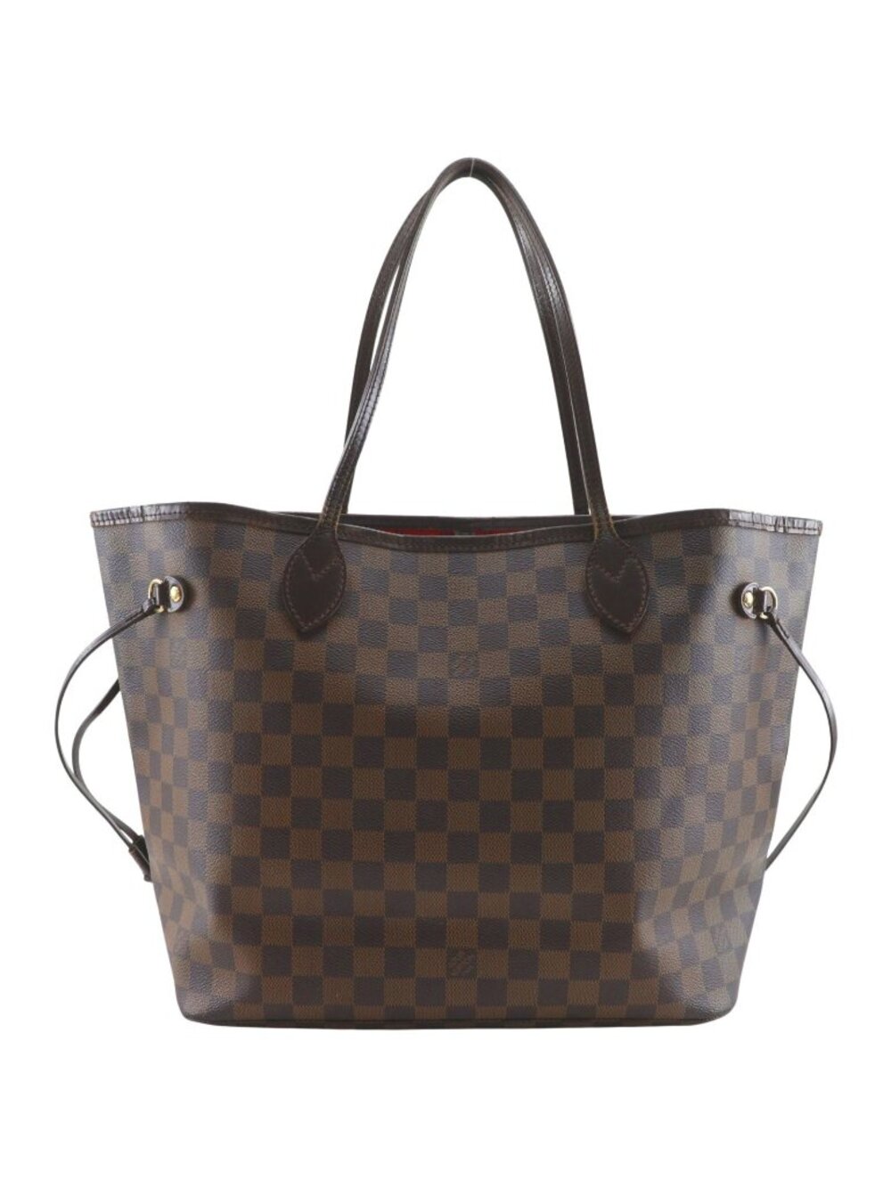 Louis Vuitton Neverfull Damier Canvas Brown Tote
